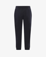 Pantaloni in felpa con fondo a coste