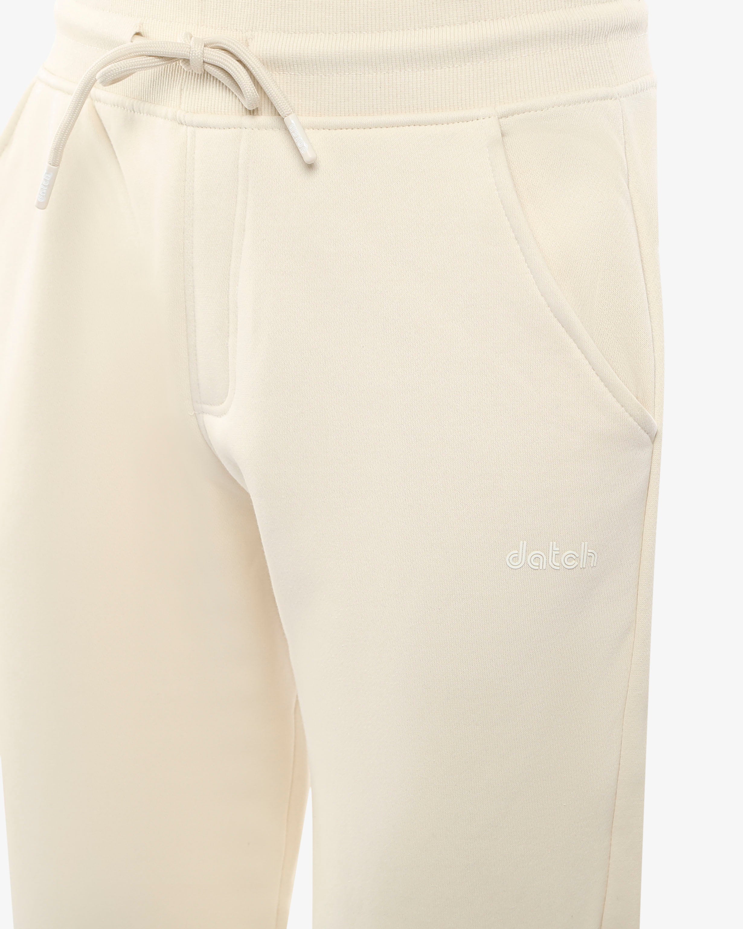 Pantaloni in felpa con fondo a coste