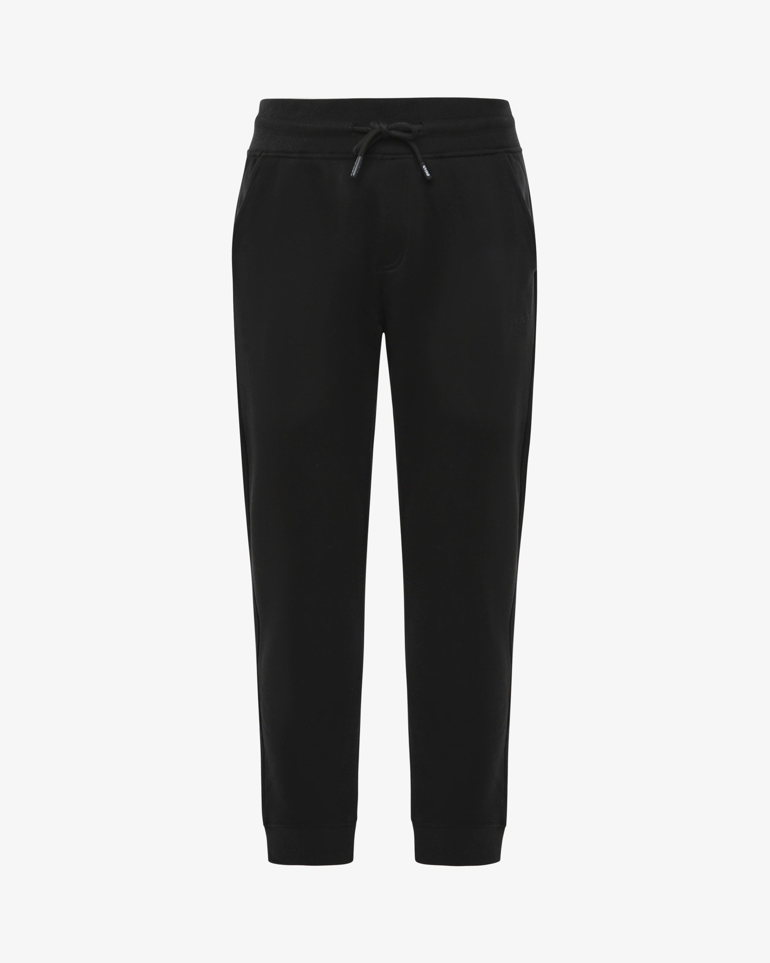 Pantaloni in felpa con fondo a coste