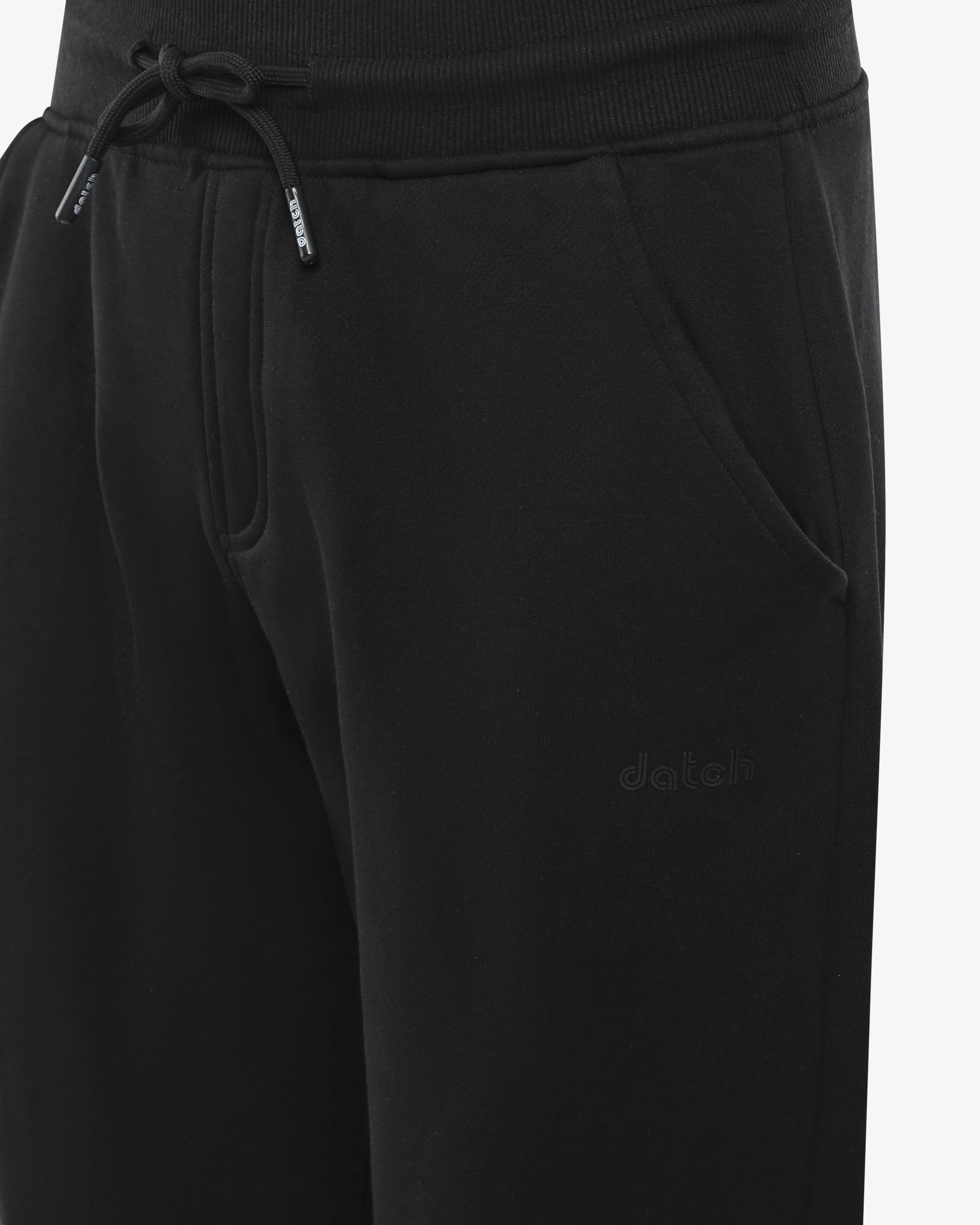 Pantaloni in felpa con fondo a coste