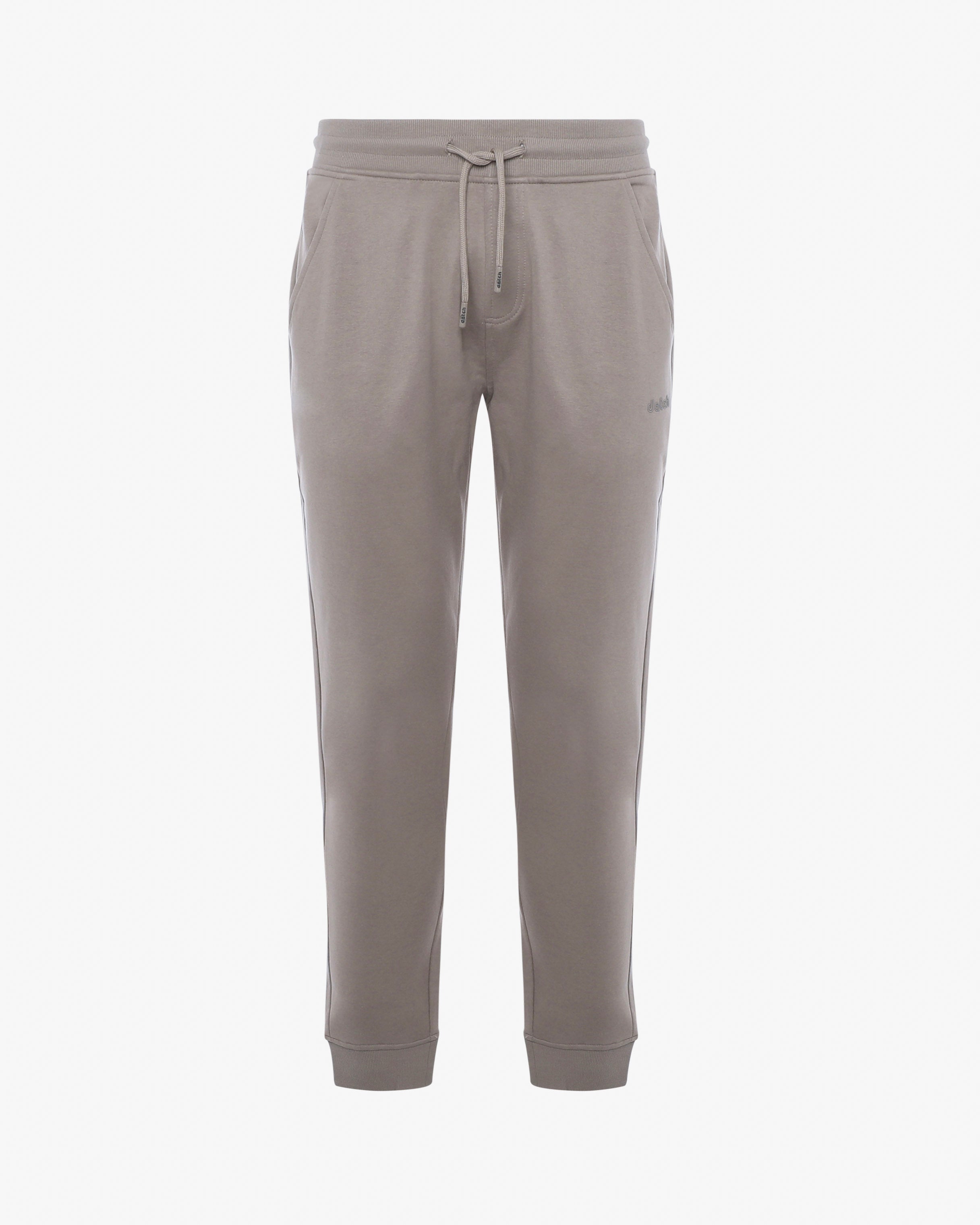 Pantaloni in felpa con fondo a coste