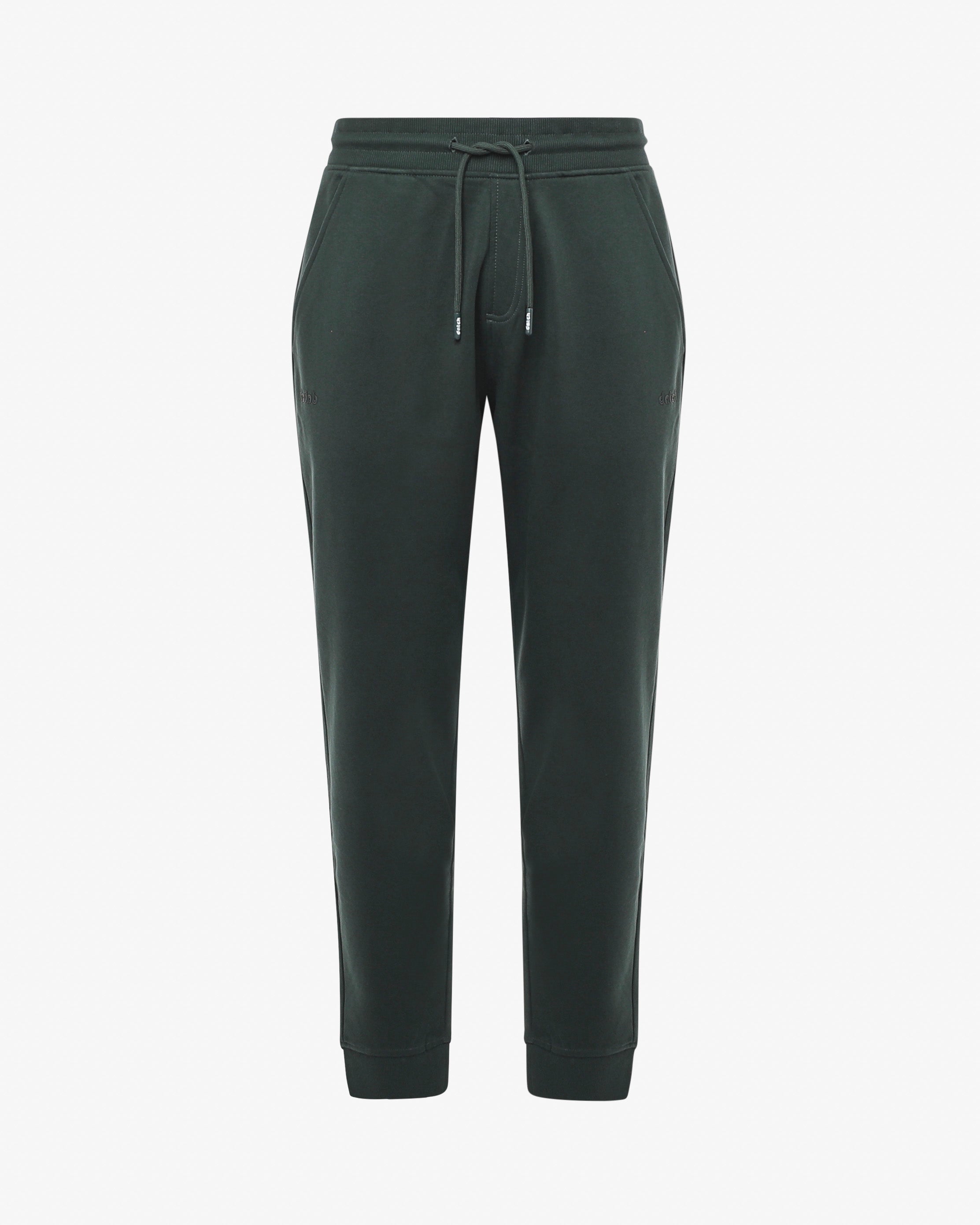 Pantaloni in felpa con fondo a coste