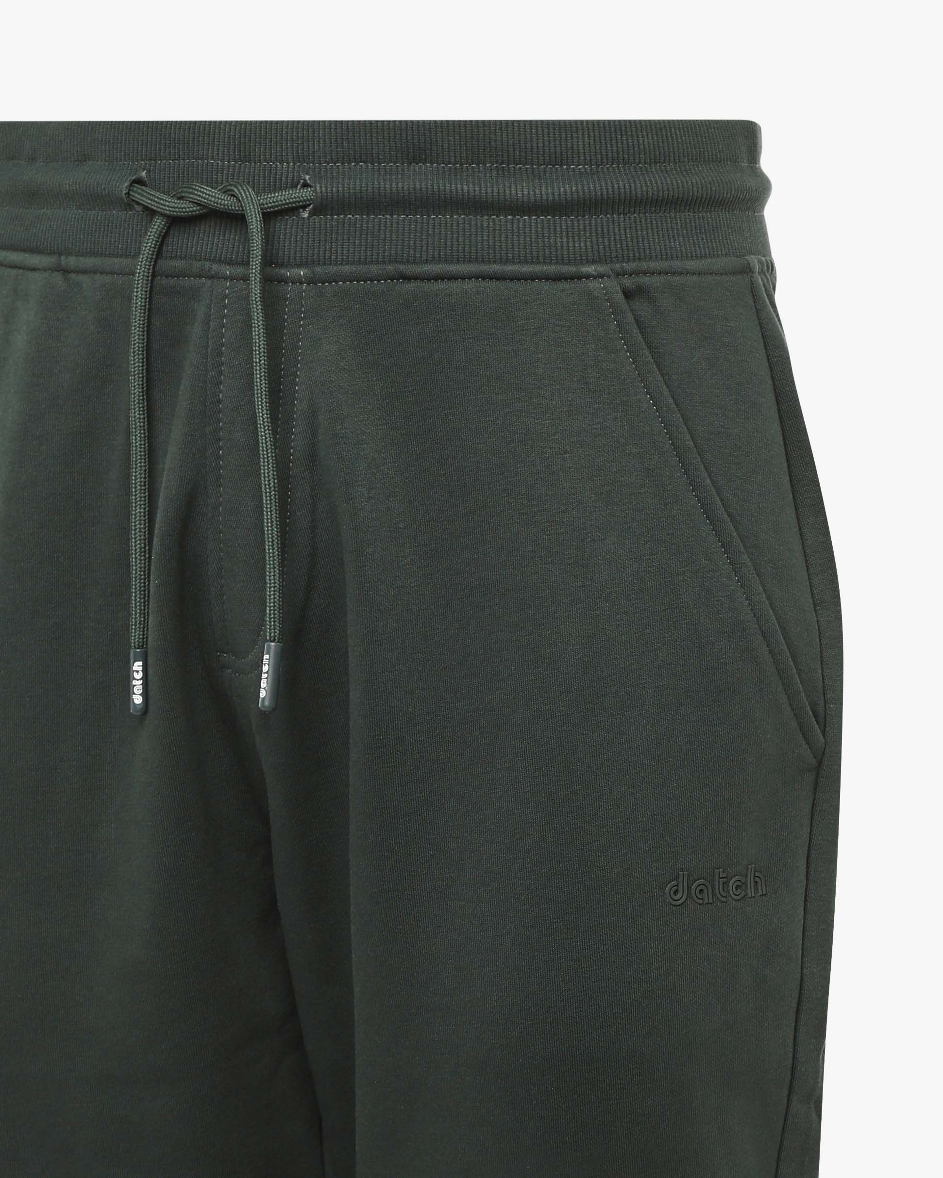 Pantaloni in felpa con fondo a coste