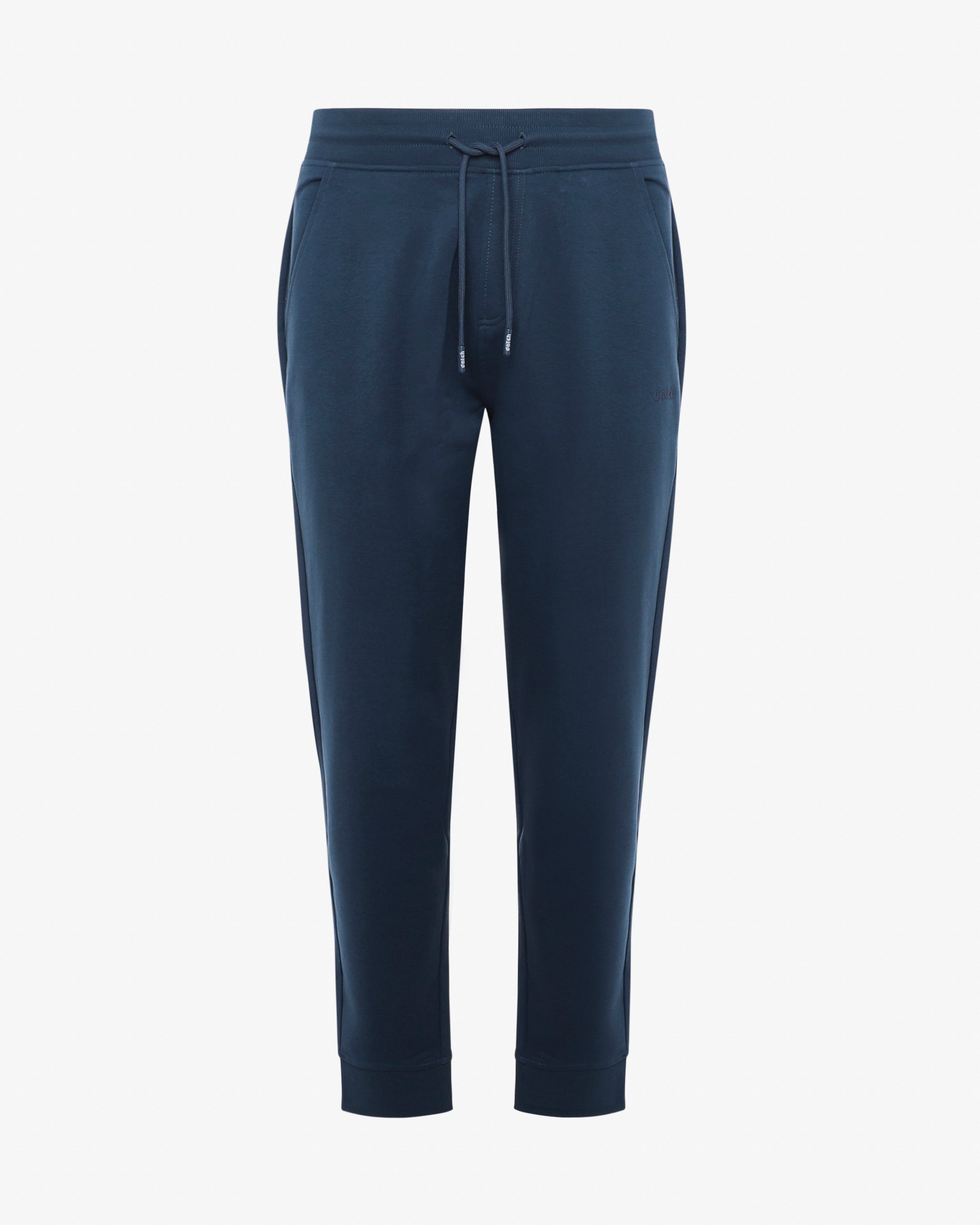 Pantaloni in felpa con fondo a coste