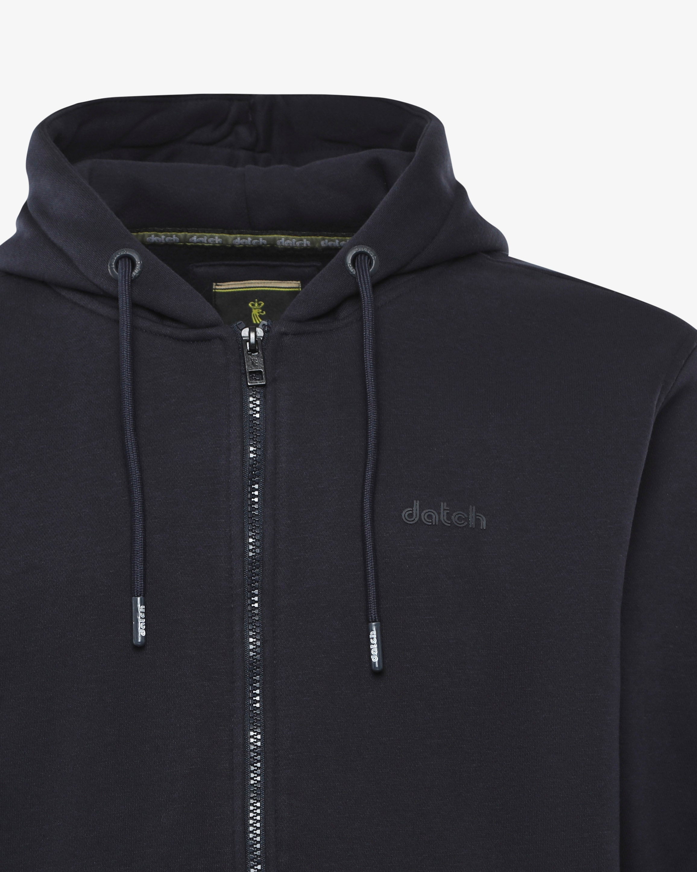 Felpa con zip e cappuccio