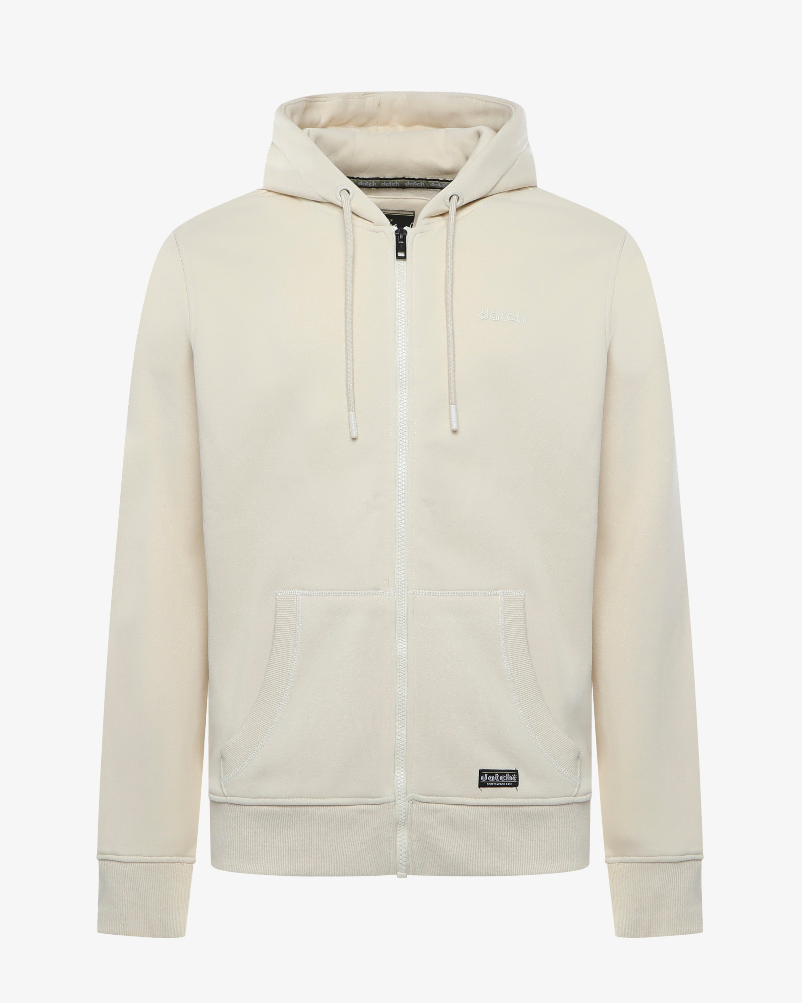 Felpa con zip e cappuccio