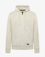 Felpa con zip e cappuccio