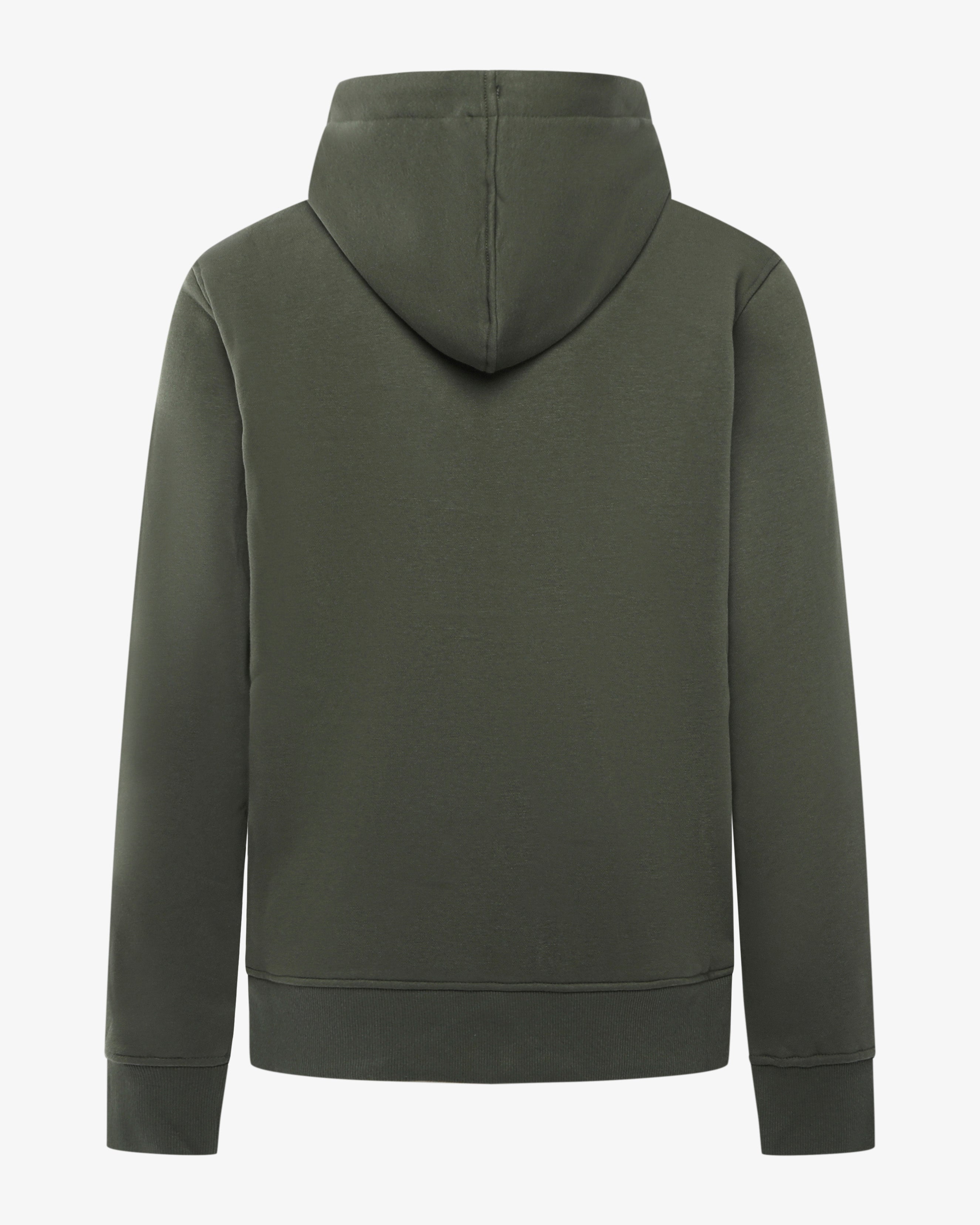 Felpa con zip e cappuccio