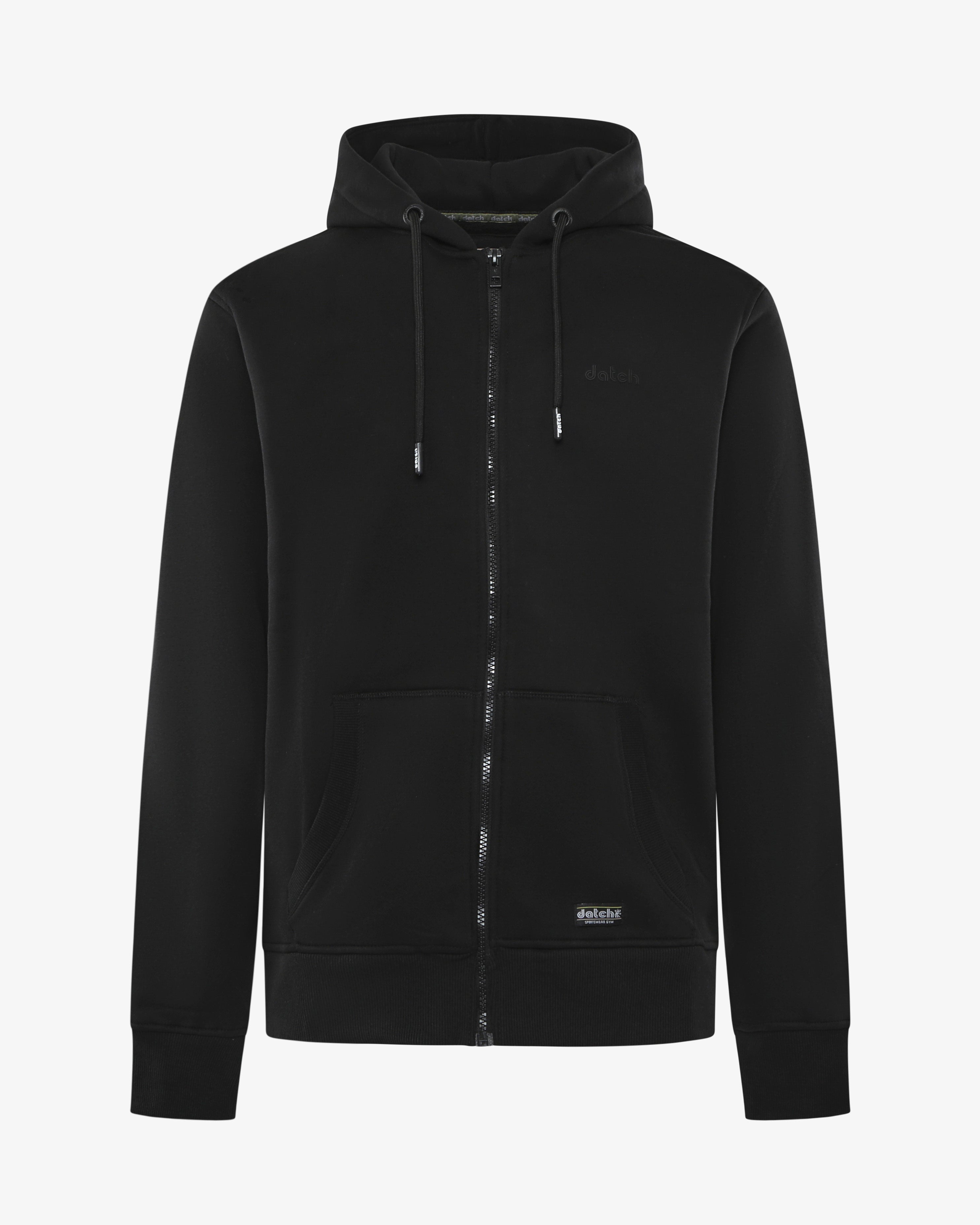 Felpa con zip e cappuccio