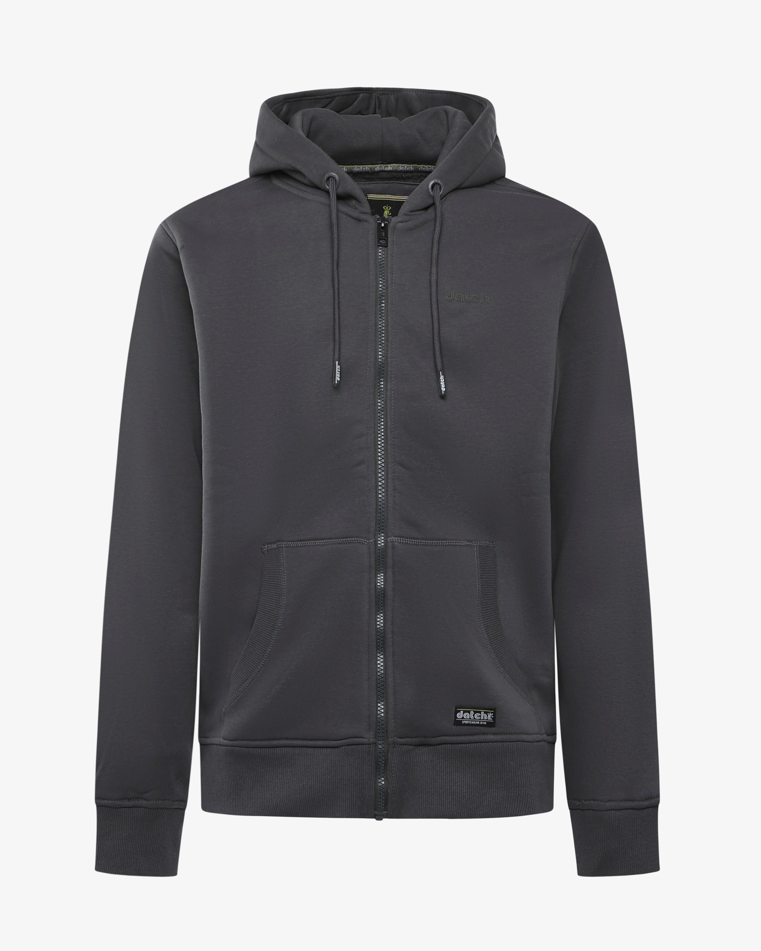 Felpa con zip e cappuccio