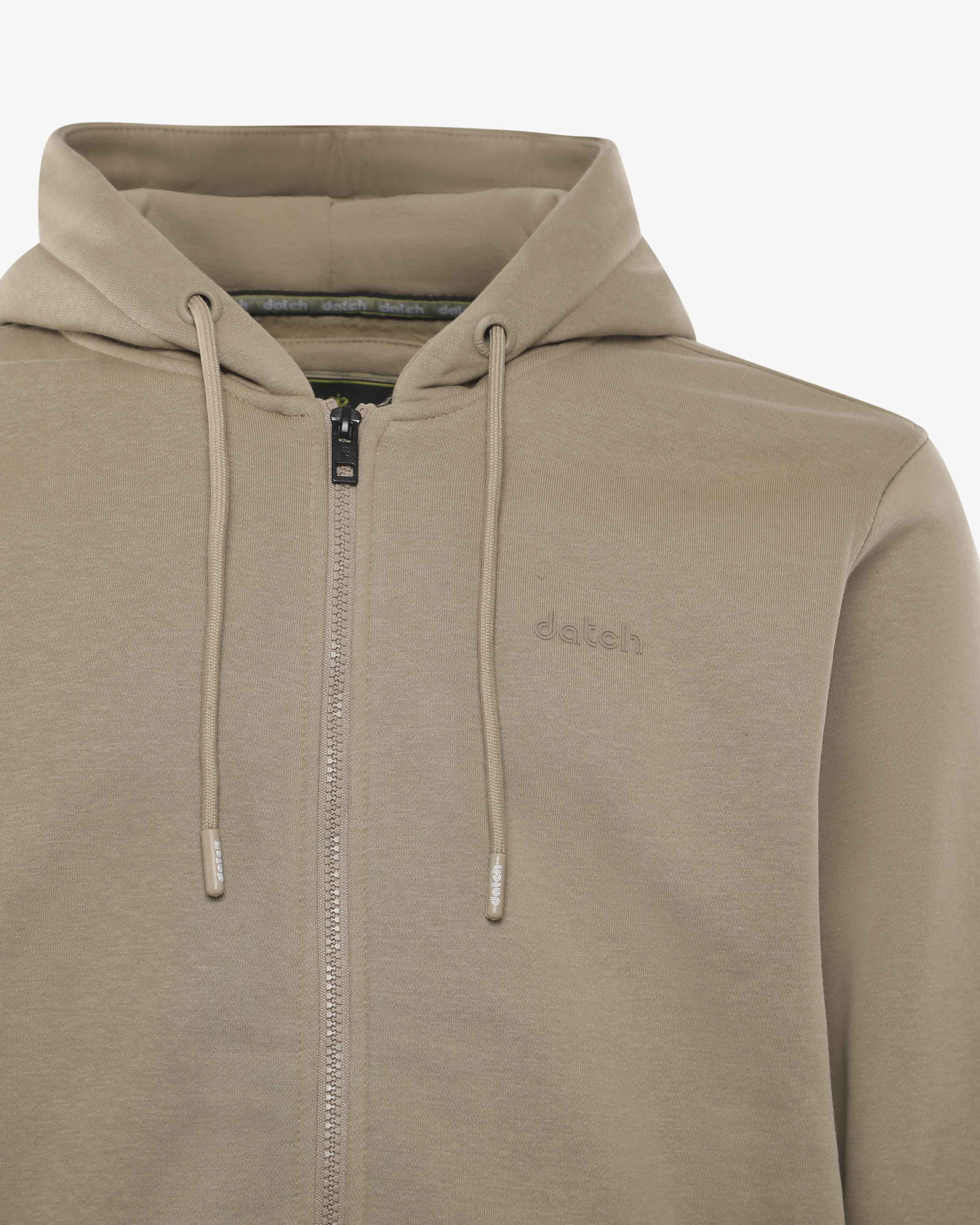 Felpa con zip e cappuccio