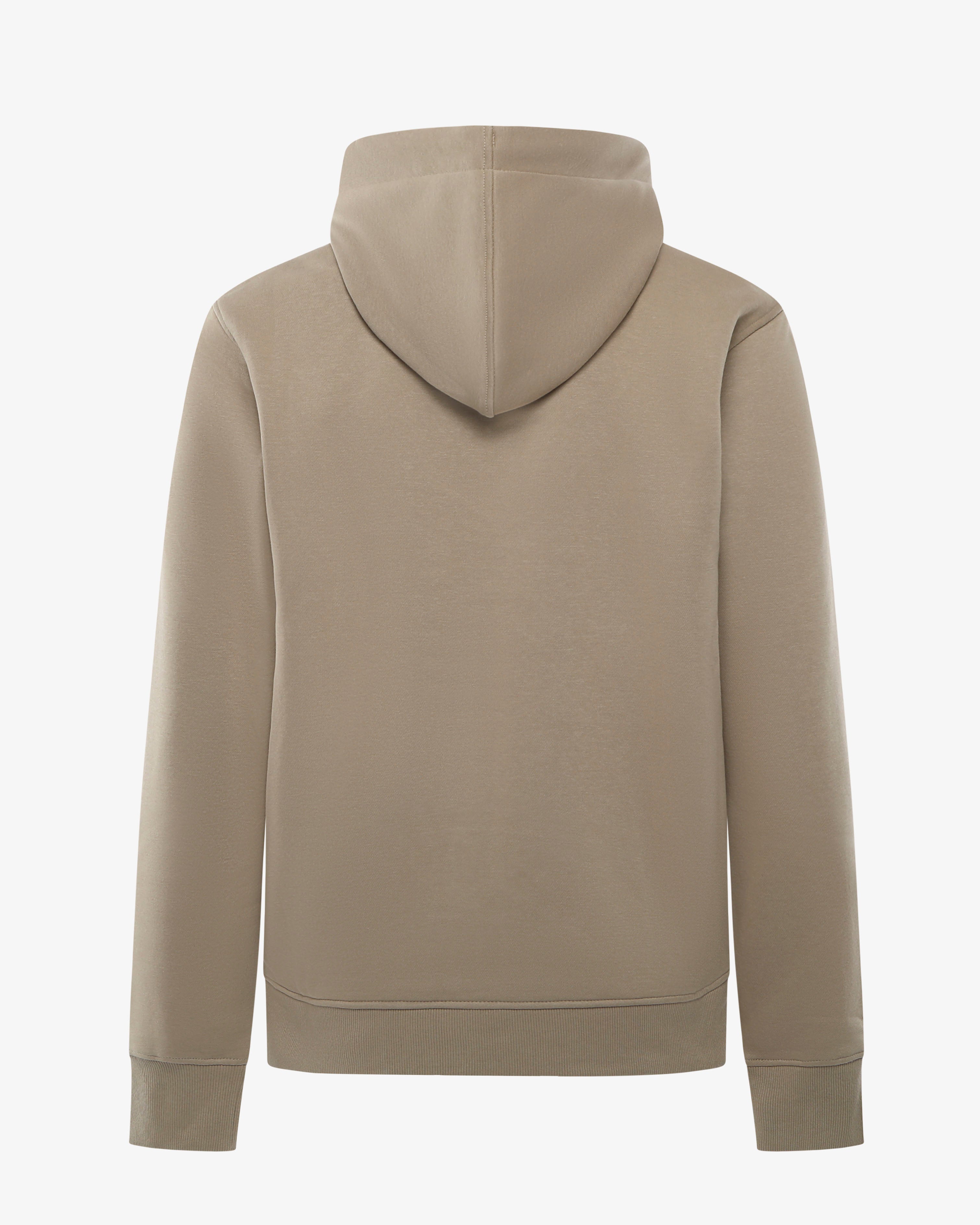 Felpa con zip e cappuccio