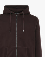 Felpa con zip e cappuccio