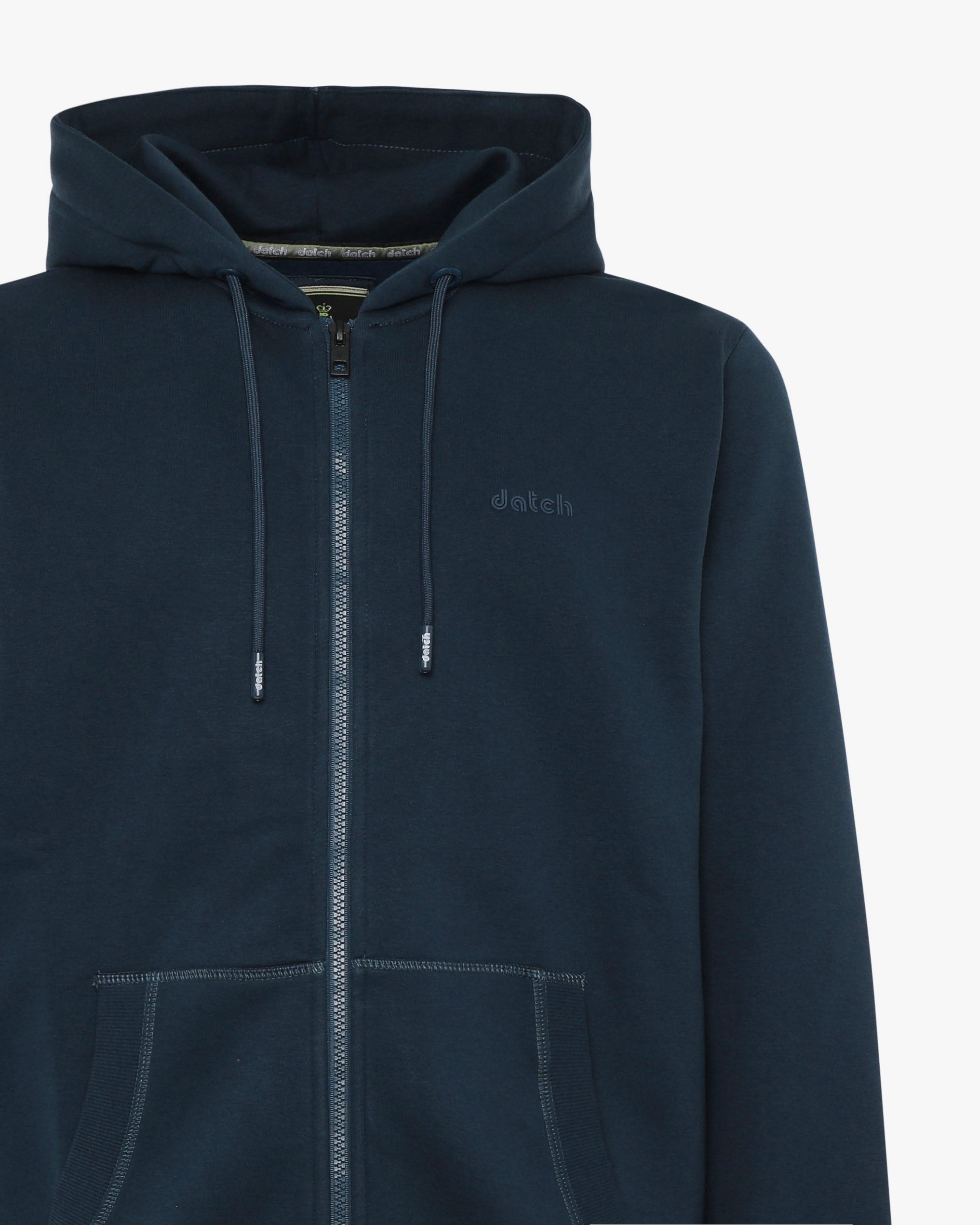 Felpa con zip e cappuccio