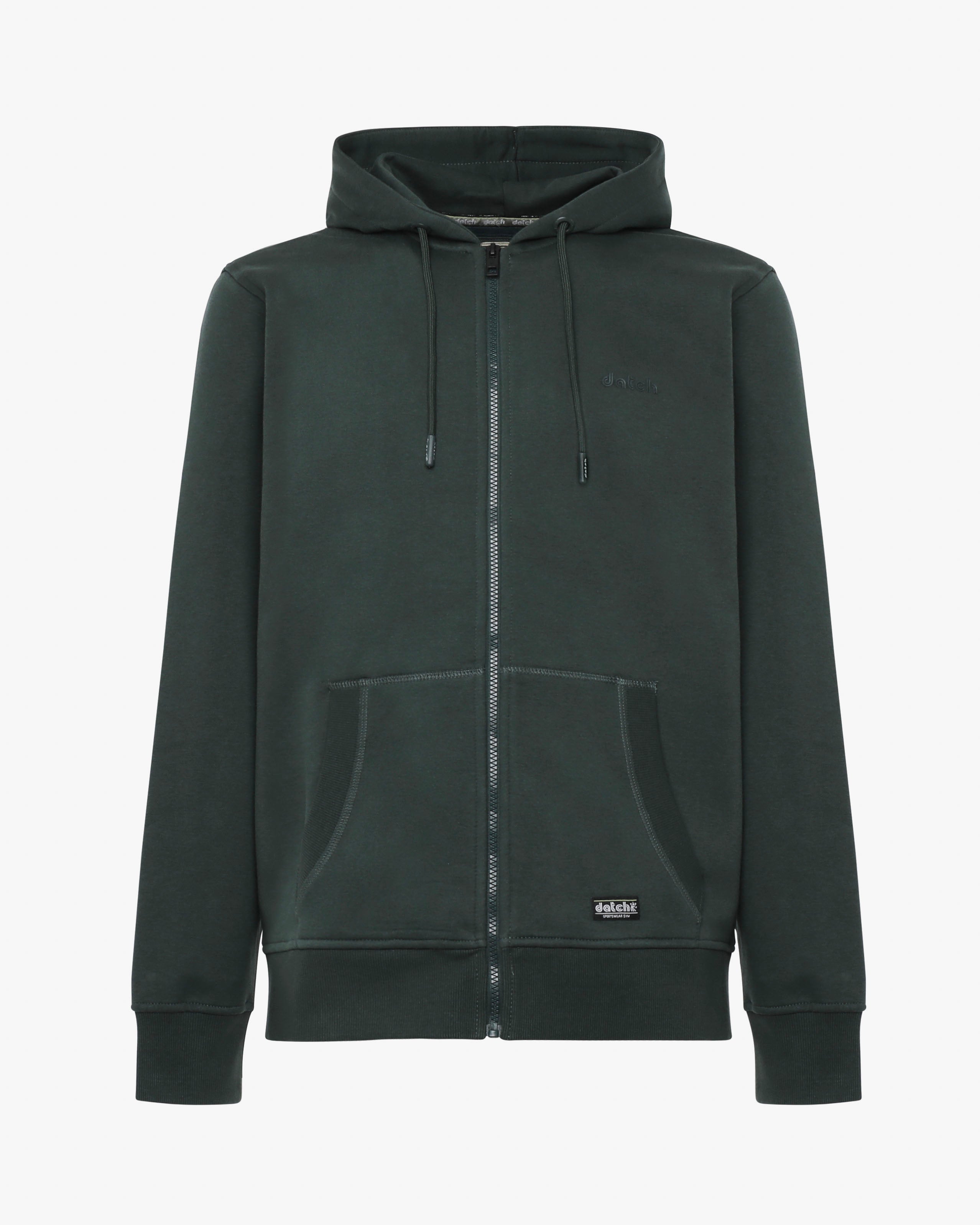Felpa con zip e cappuccio