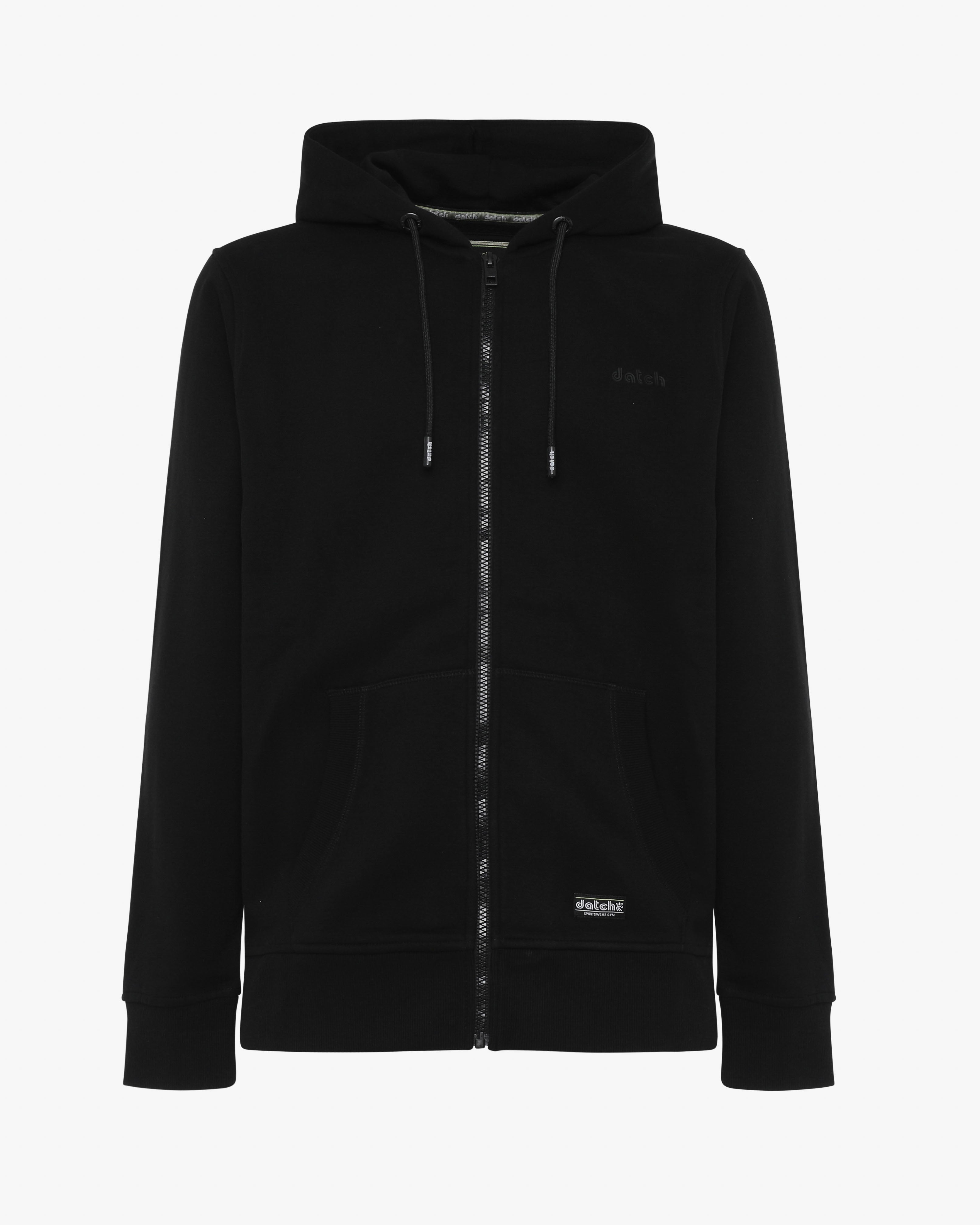 Felpa con zip e cappuccio