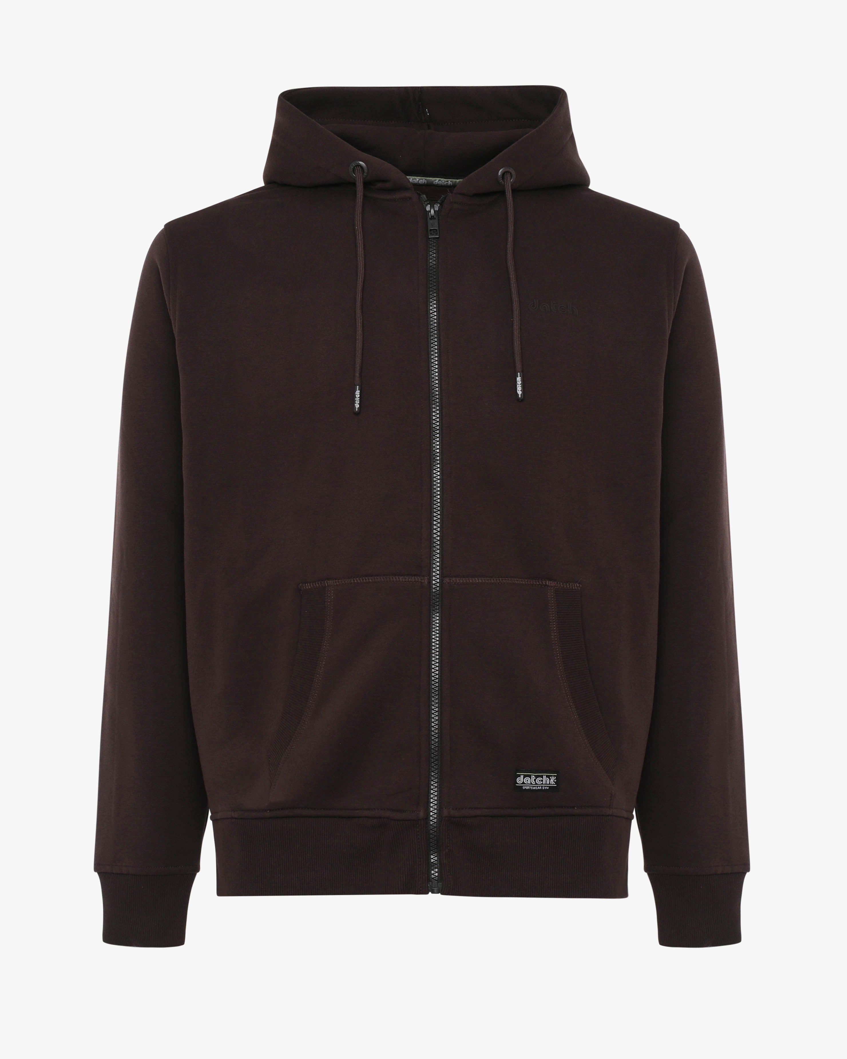 Felpa con zip e cappuccio