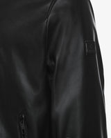 Giubbotto similpelle con zip