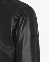 Giubbotto similpelle con zip
