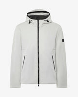 Giacca tecnica con zip e cappuccio