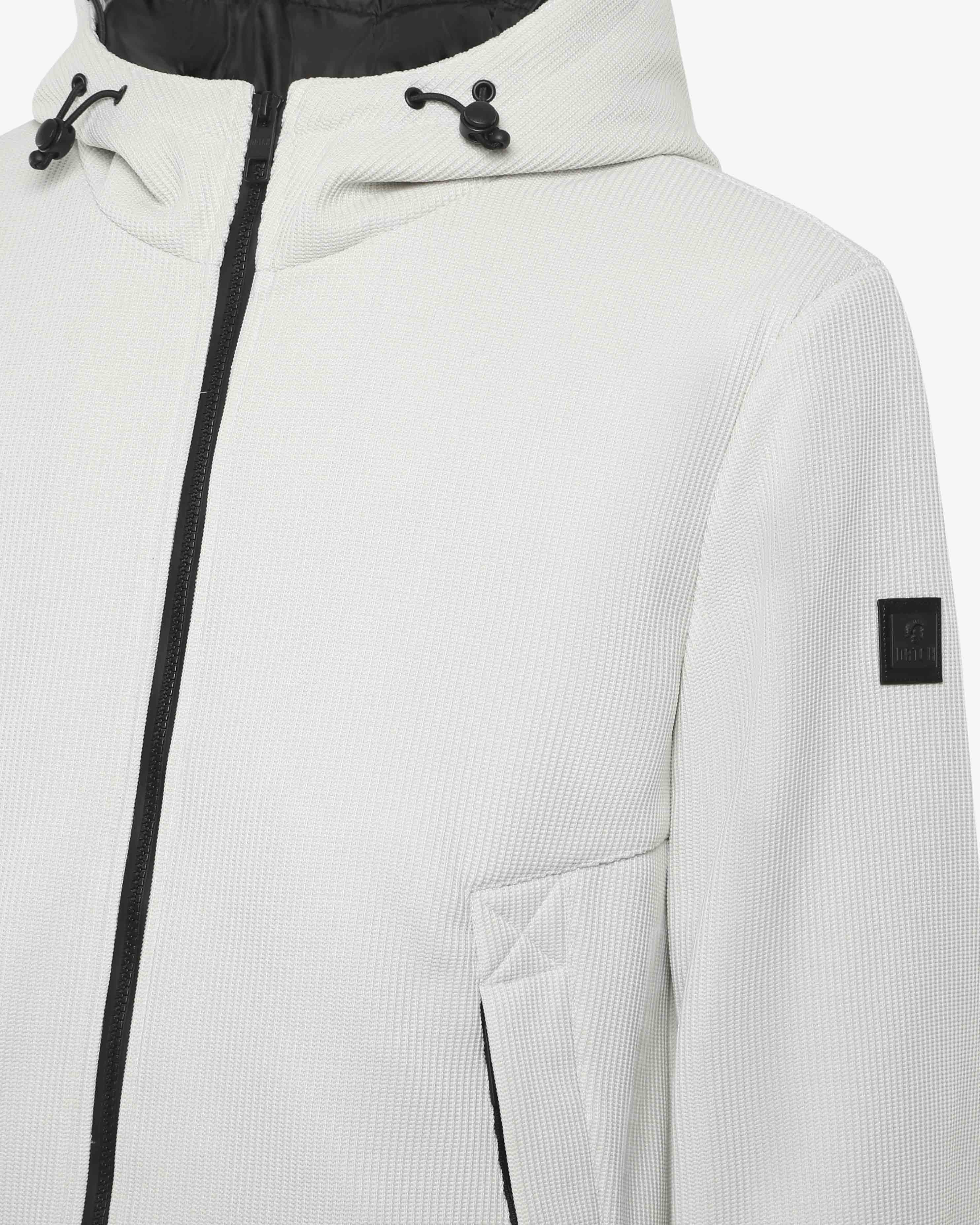 Giacca tecnica con zip e cappuccio