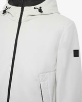 Giacca tecnica con zip e cappuccio