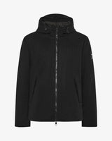 Giacca tecnica con zip e cappuccio