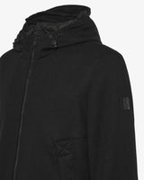 Giacca tecnica con zip e cappuccio