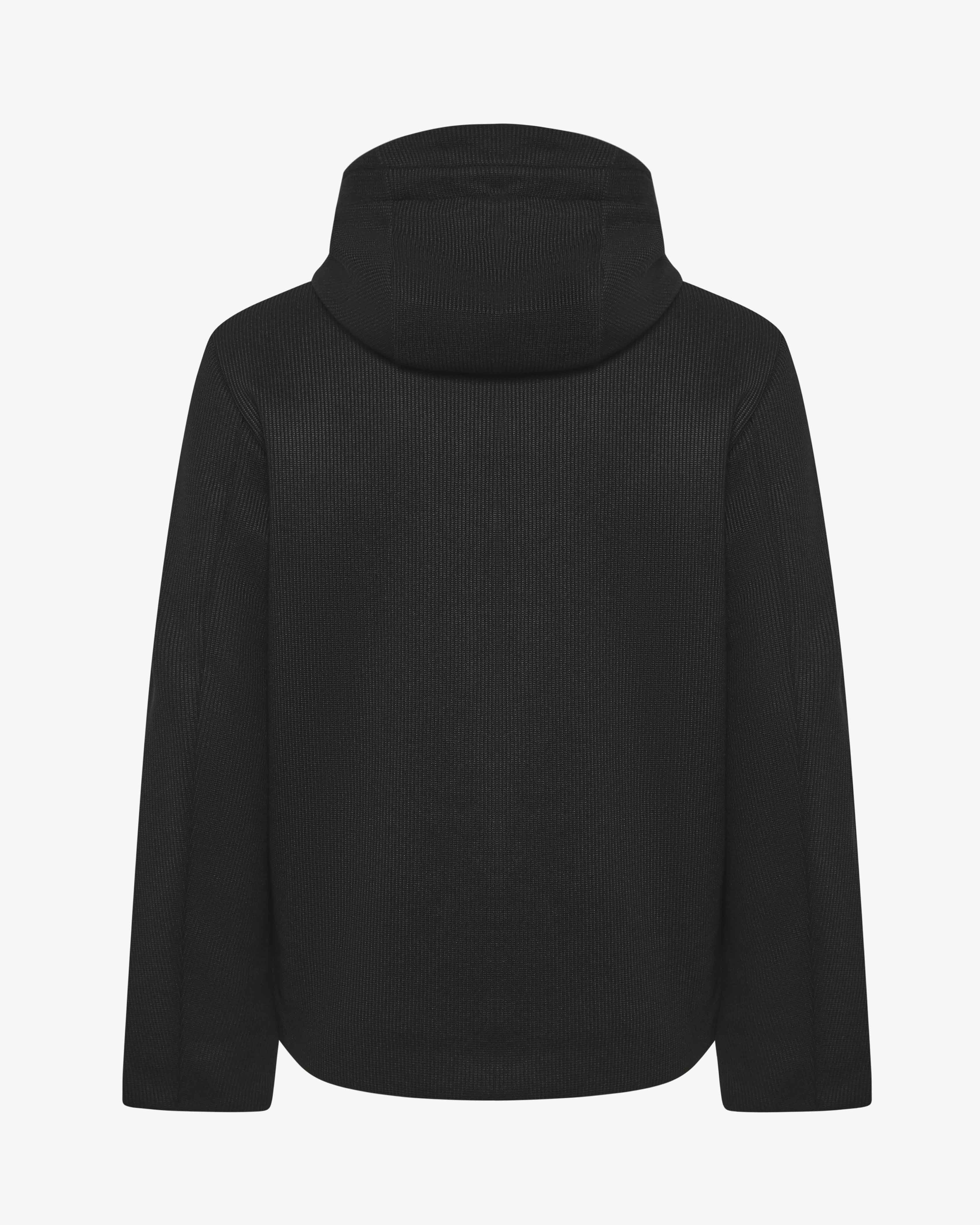 Giacca tecnica con zip e cappuccio
