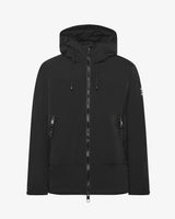 Giubbotto con zip e cappuccio