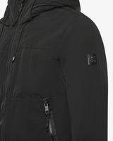 Giubbotto con zip e cappuccio