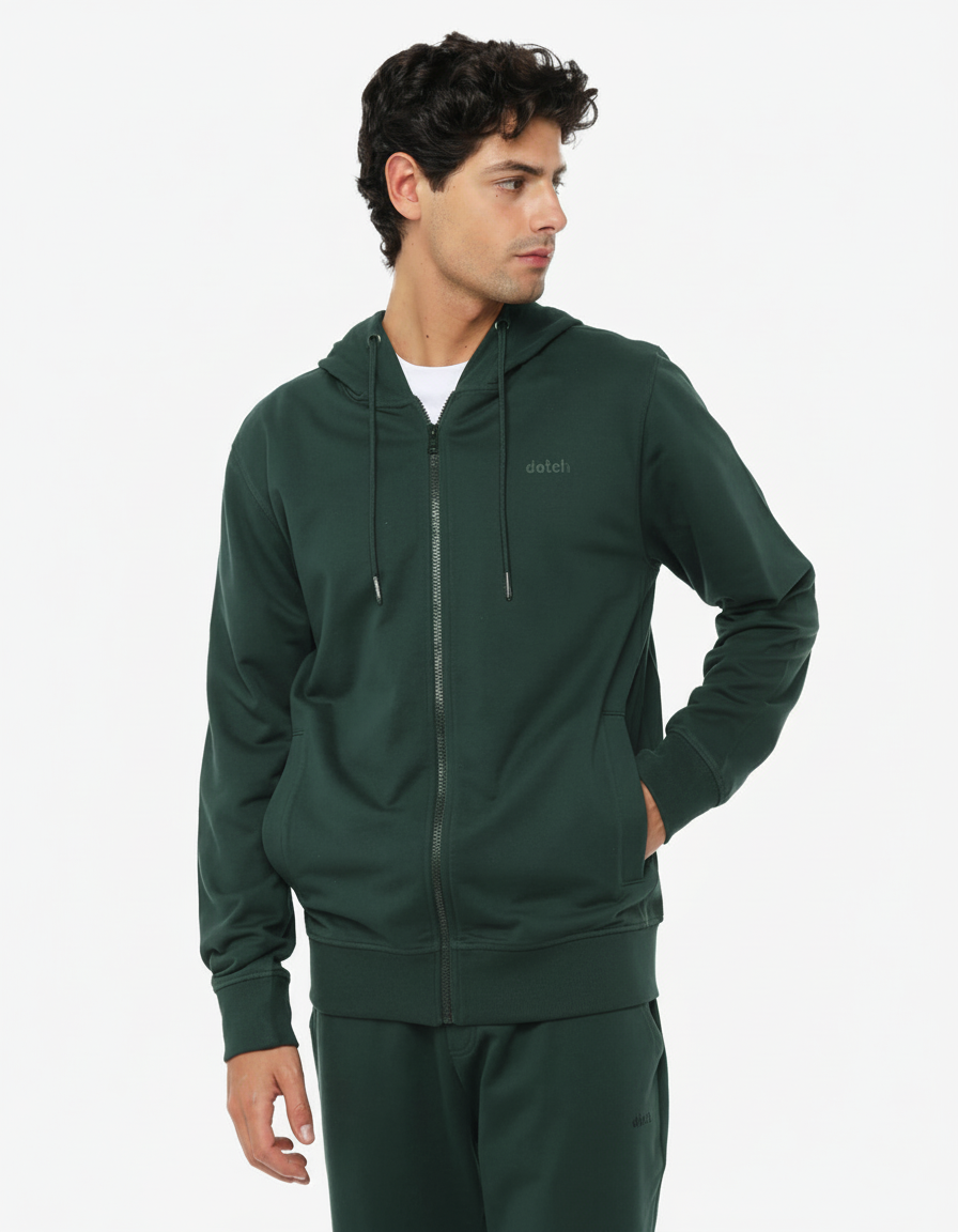 Felpa Zip Hoodie