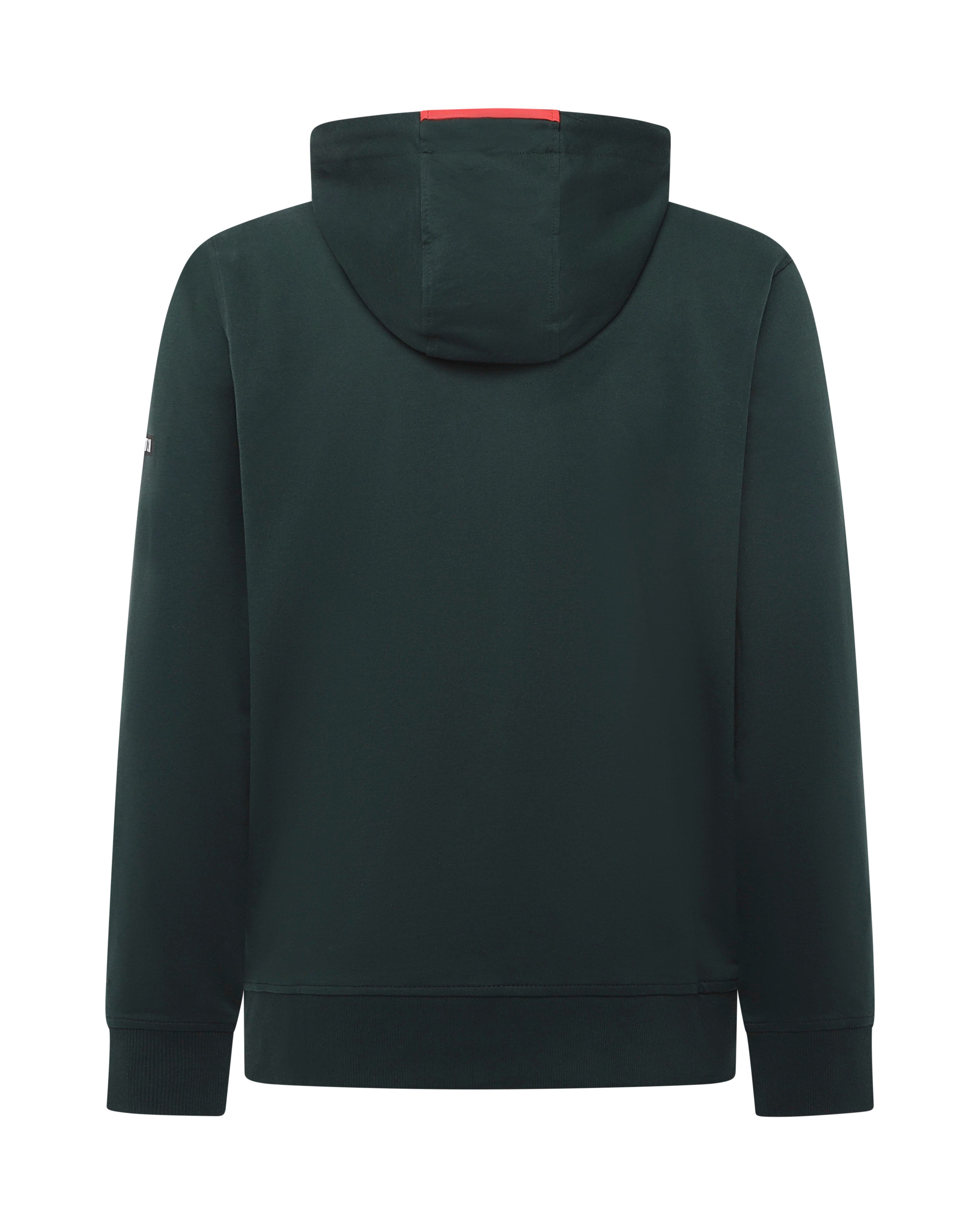 Felpa Zip Contrast