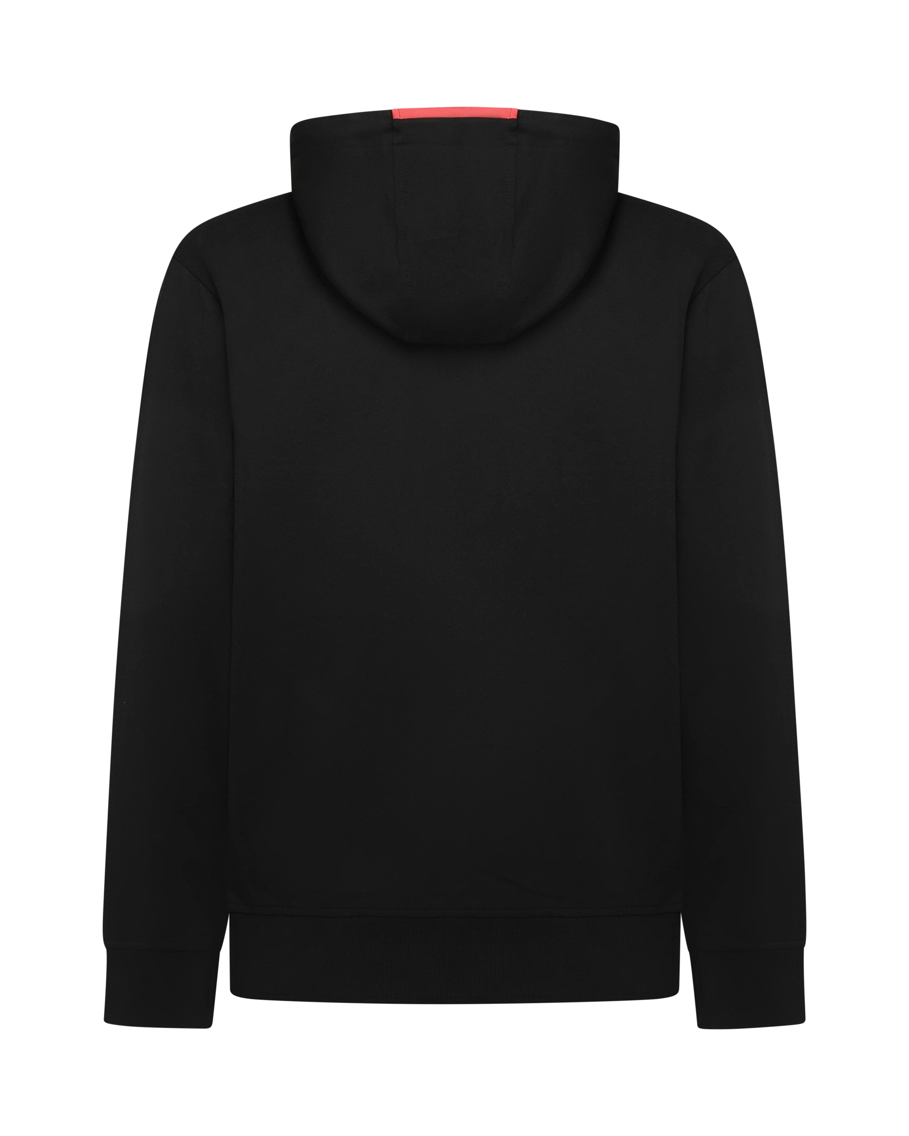 Felpa Zip Contrast