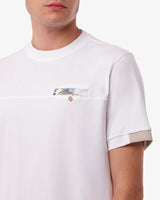 T-Shirt Girocollo con Dettagli
