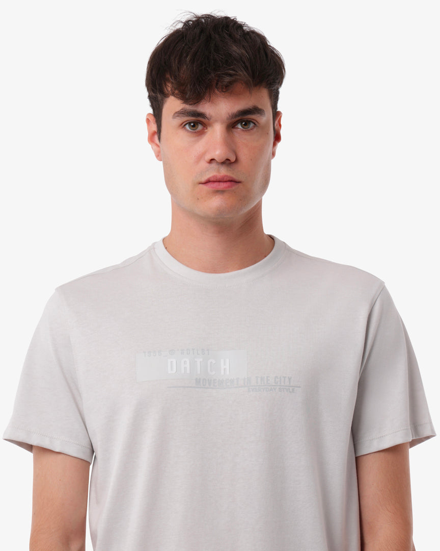 T-Shirt Girocollo Macro Logo