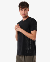 T-shirt stampa laterale