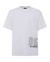 T-Shirt Macrostampa Laterale