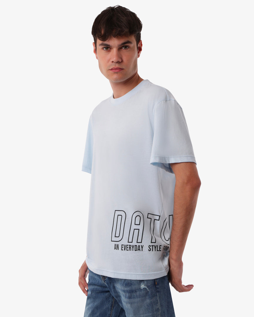 T-Shirt Macrostampa Laterale