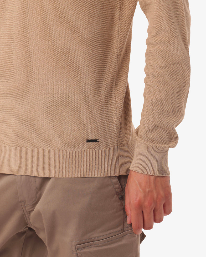 Maglia Girocollo Contrasto