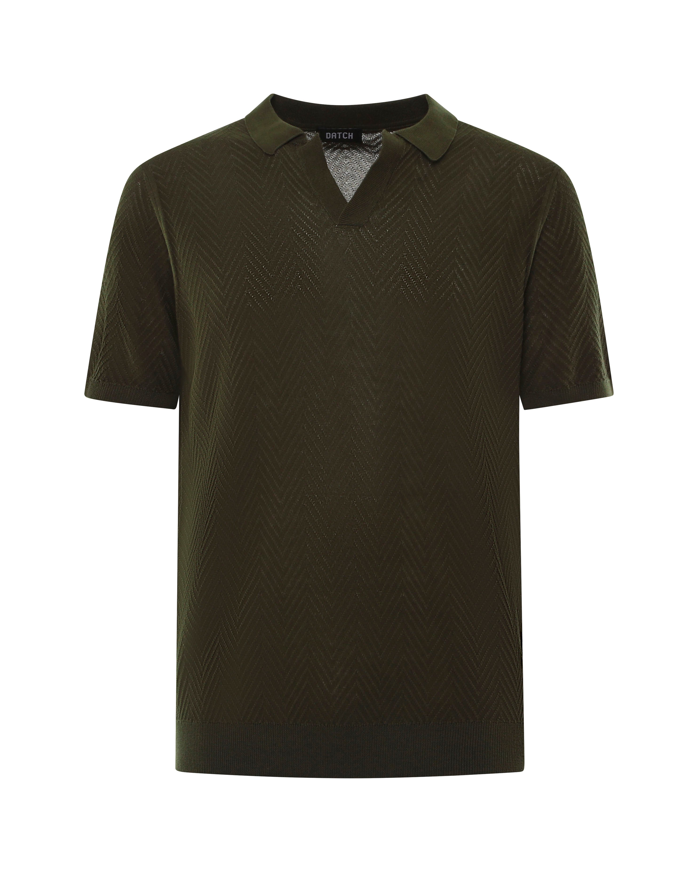 Polo Knit Contrast