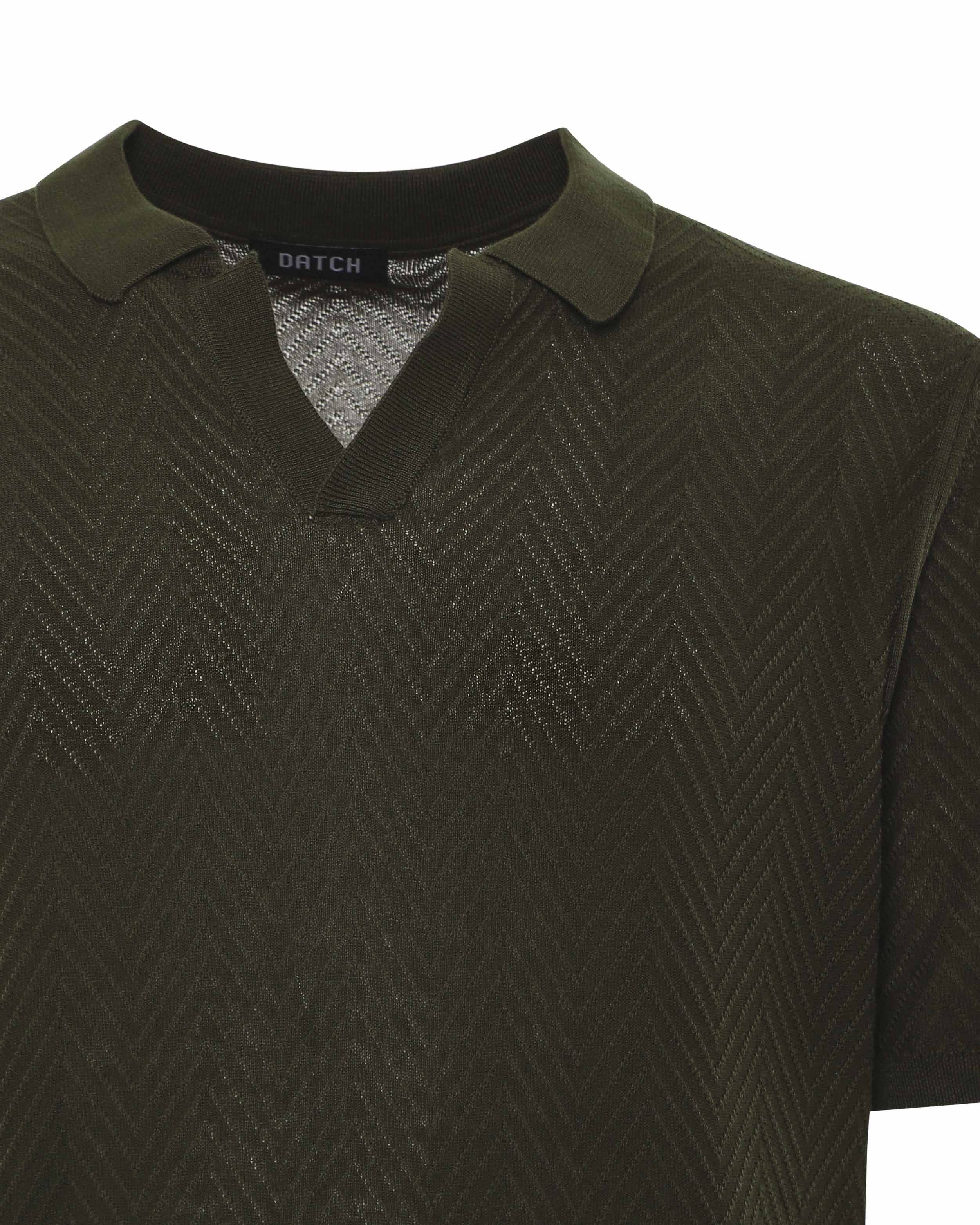 Polo Knit Contrast