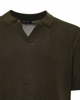 Polo Knit Contrast