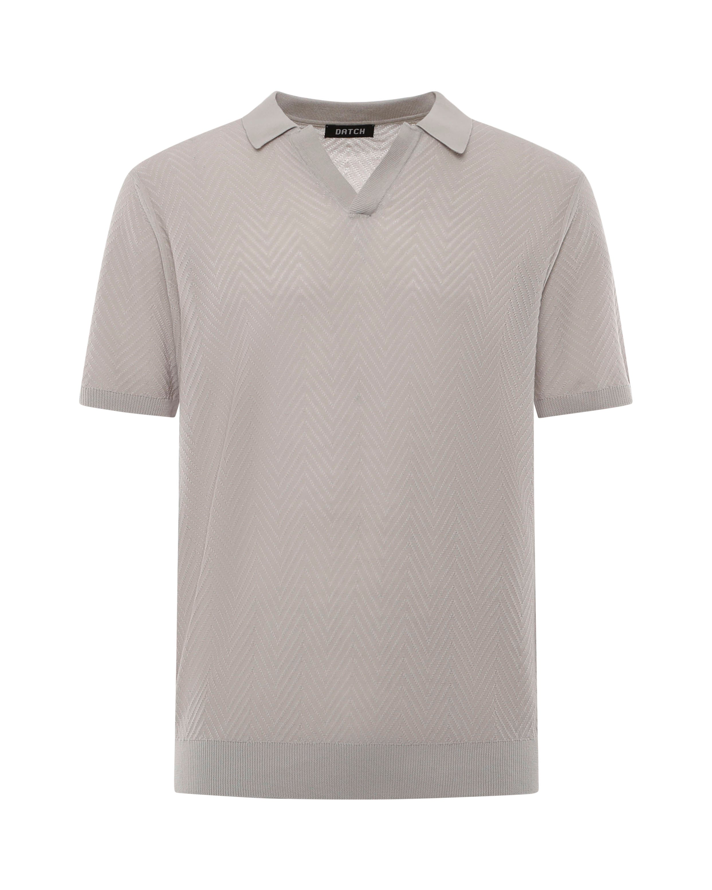 Polo Knit Contrast