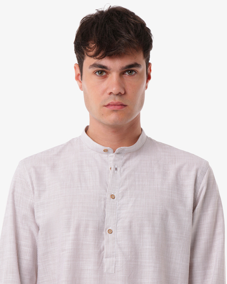 Camicia Lino e Cotone