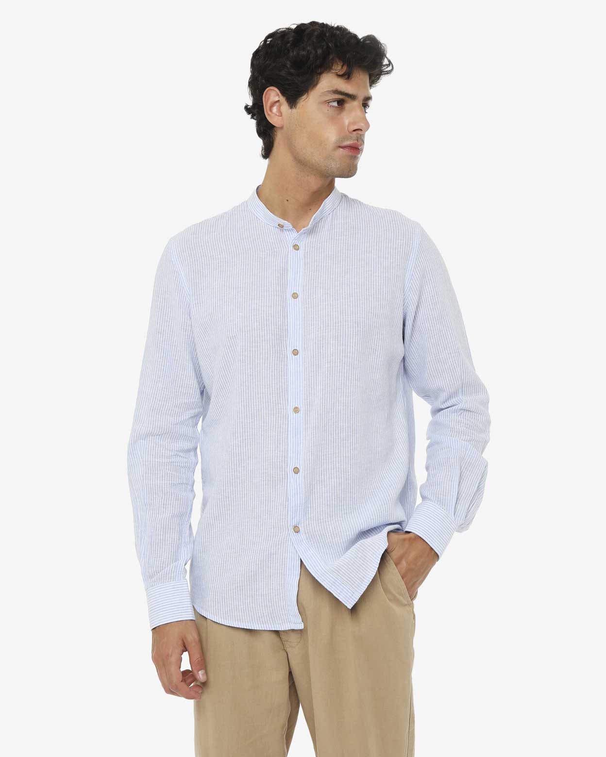 Camicia Lino e Cotone