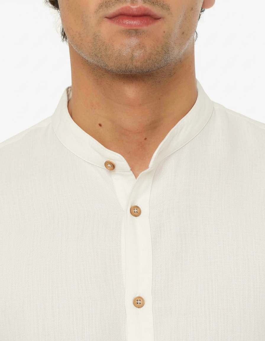 Camicia Lino e Cotone