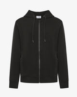 Felpa zip con cappuccio