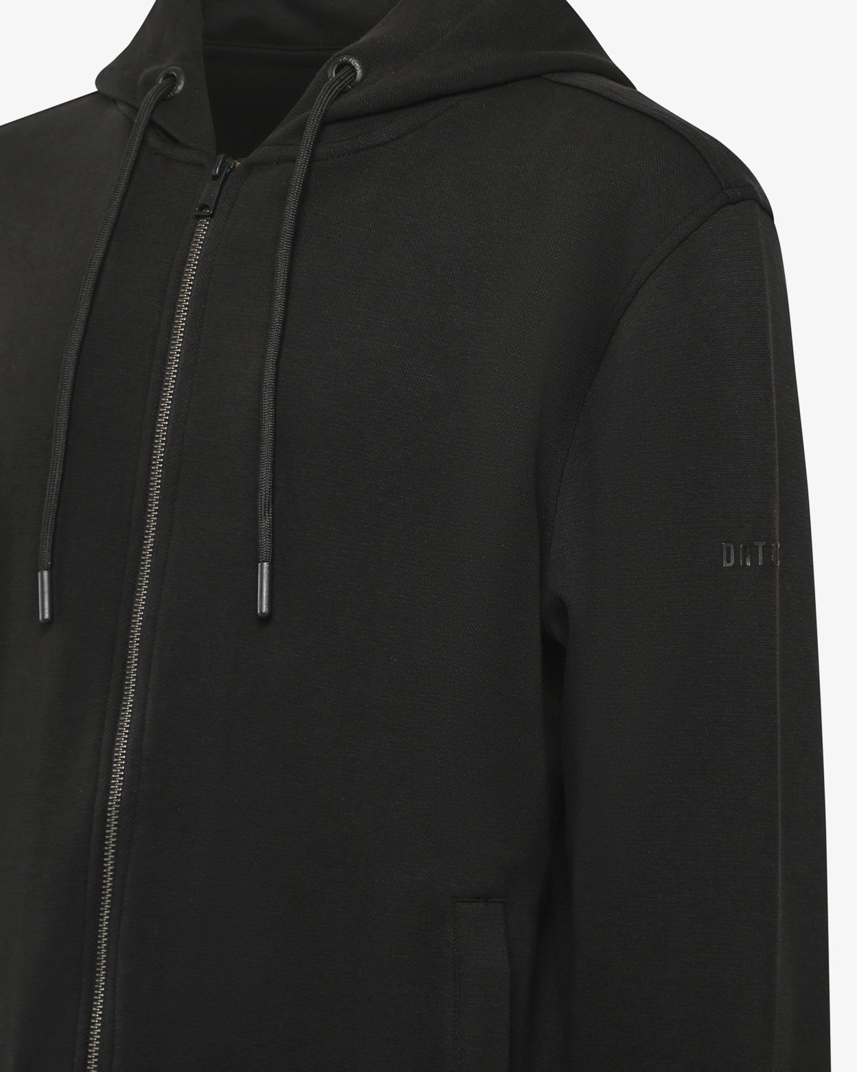 Felpa zip con cappuccio