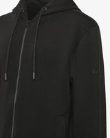 Felpa zip con cappuccio